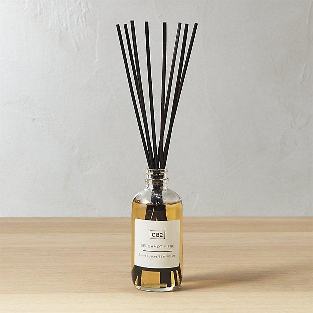 Bergamot and fir reed diffuser