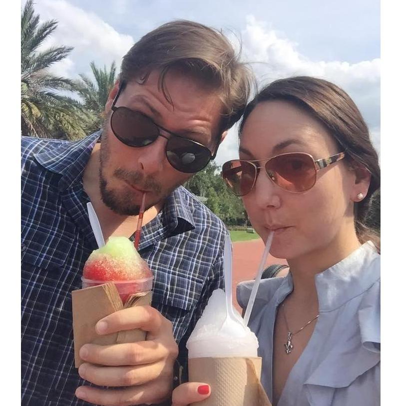 Snowballs in City Park, New Orleans, September 2017