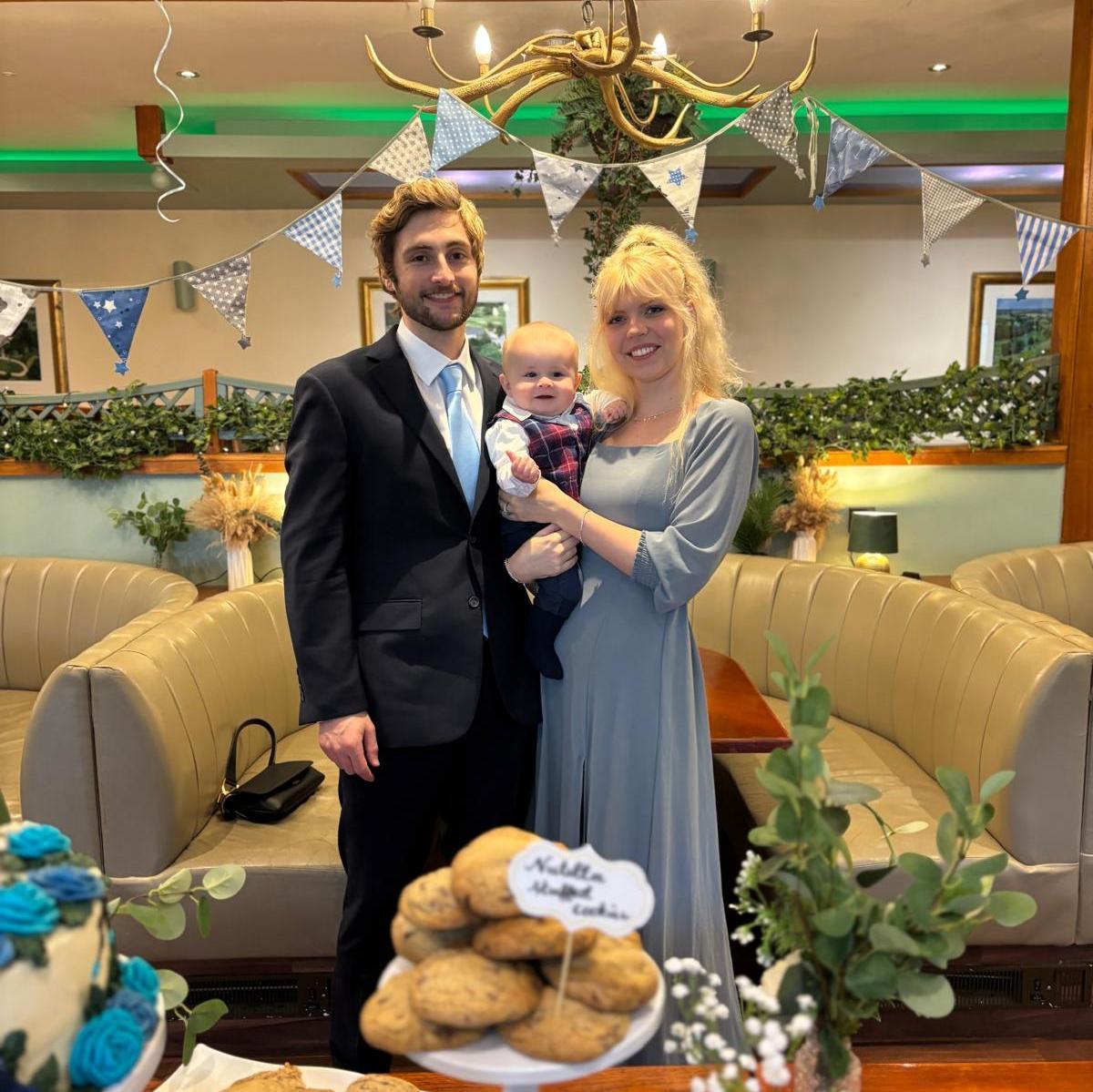 Becoming Godparents to the cutest nephew