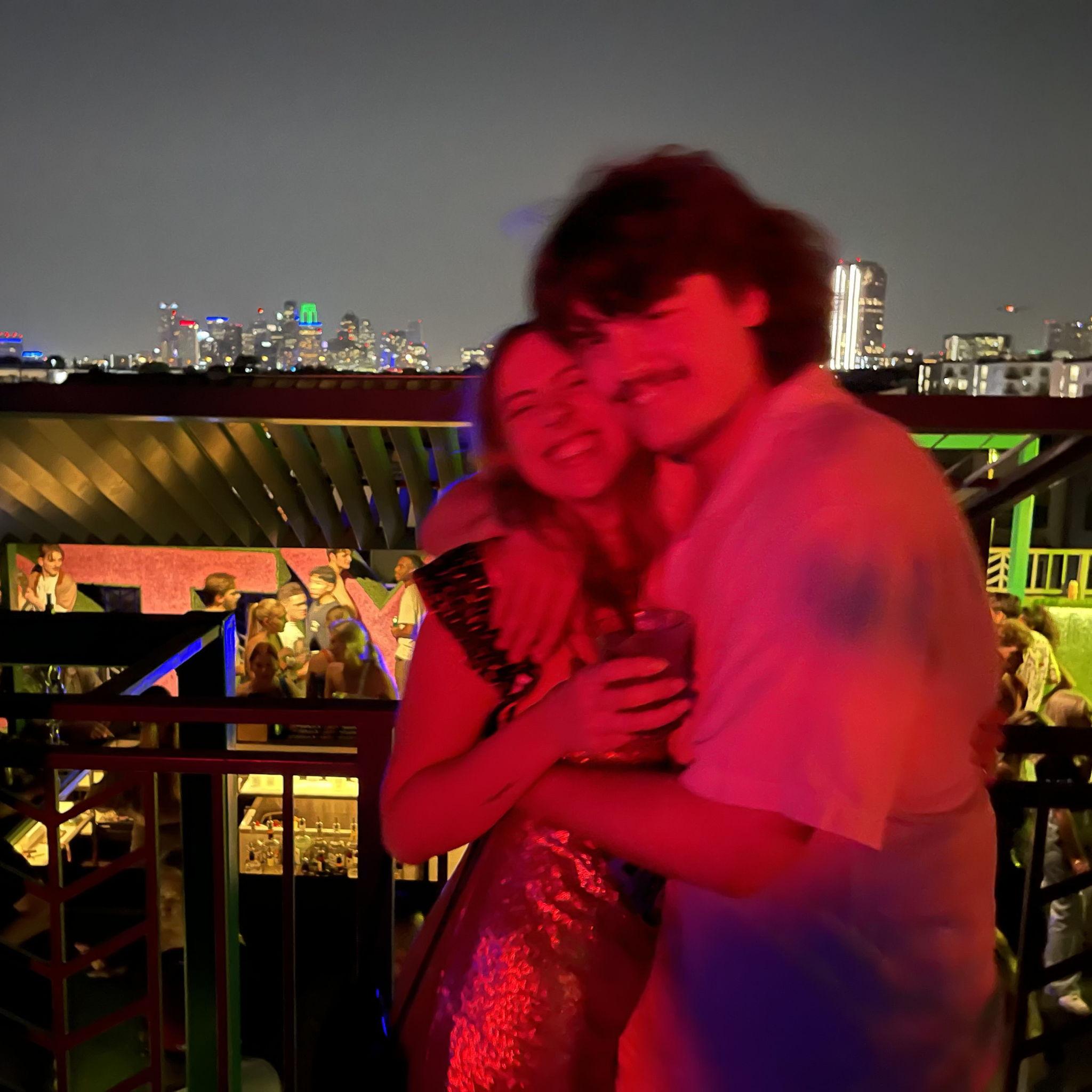 We took this photo the same night we said “I love you” for the first time