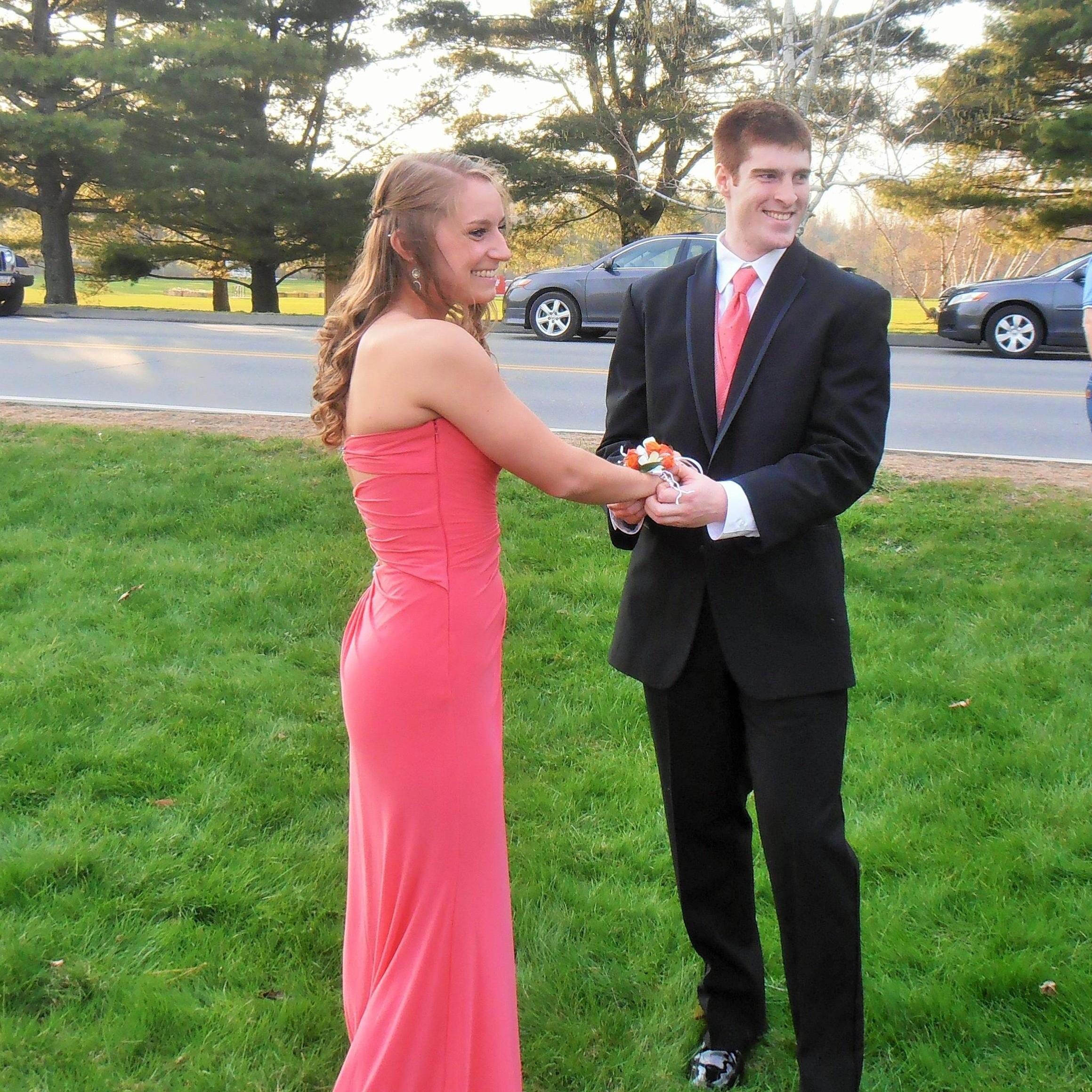 Sammy's senior prom in May 2014!