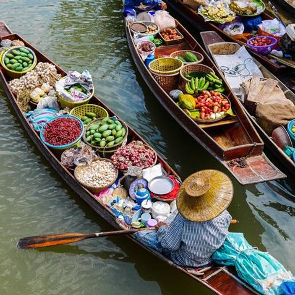 Floating Market Tour - Bangkok