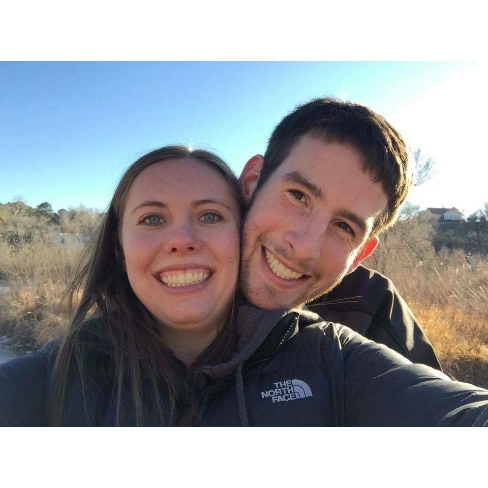 2015 - Around here is when we started dating. You can tell this was taken during the rainy season in Pueblo, CO.
