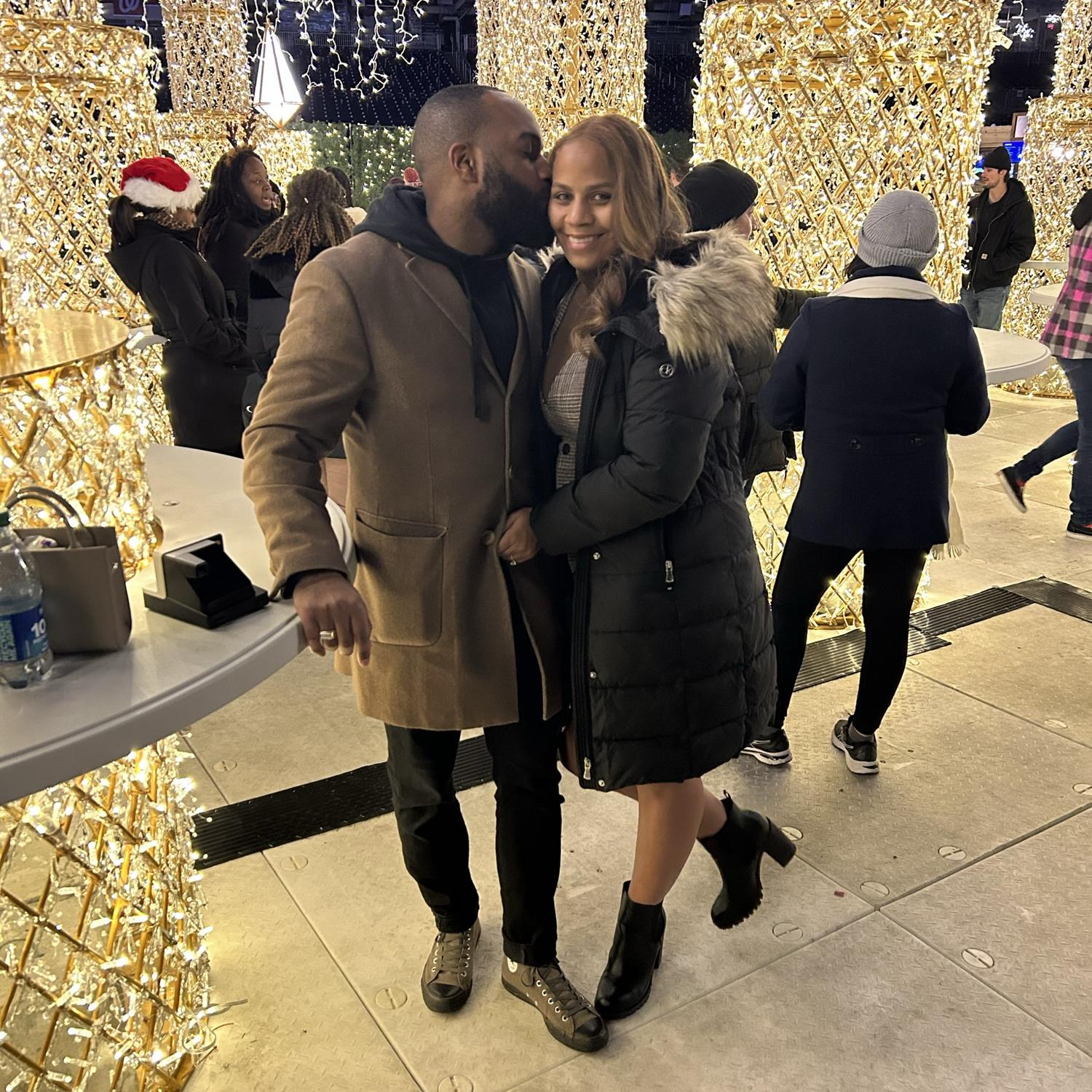 Fun outing in the lights of DC.