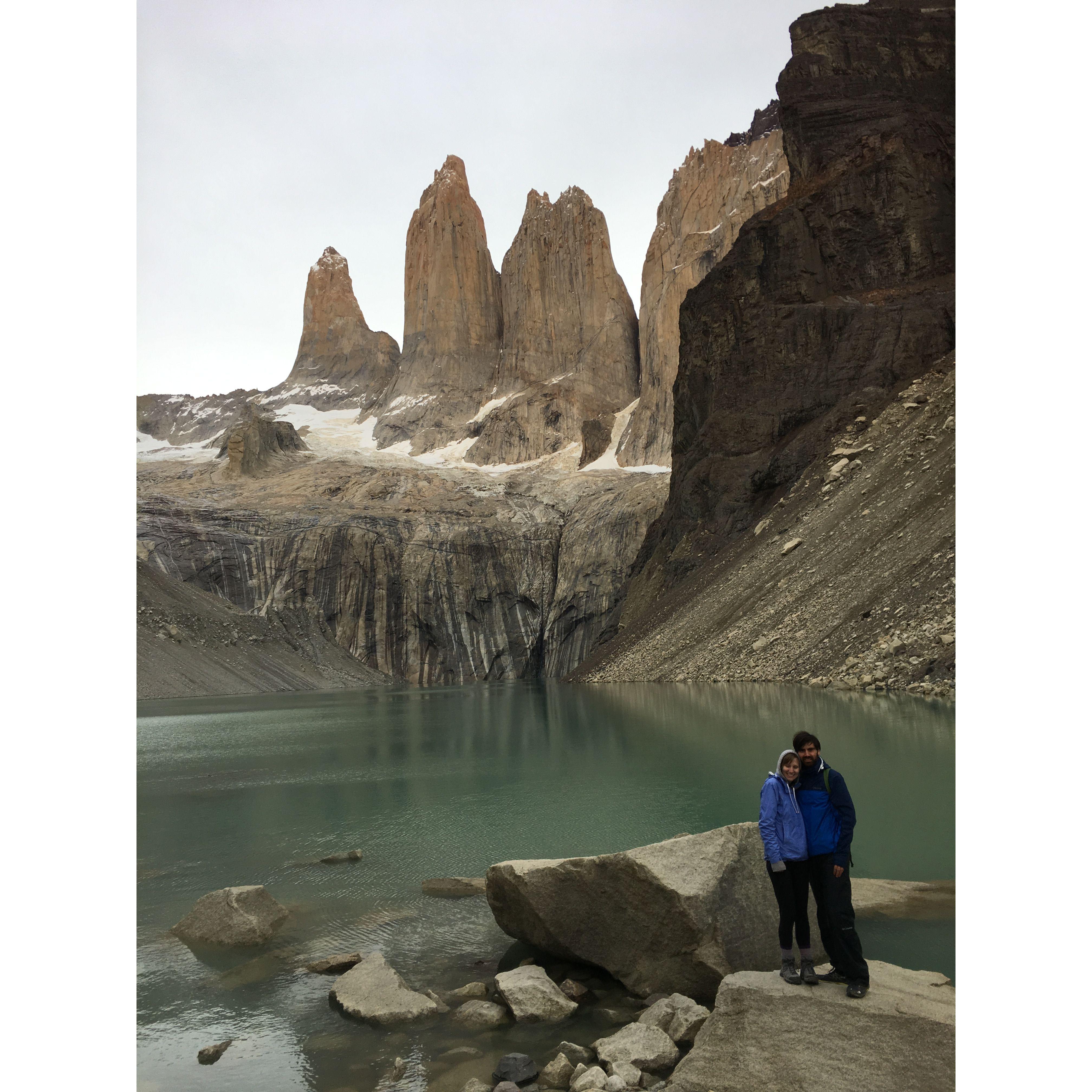 Torres del Paine, our first trip to Chile together!