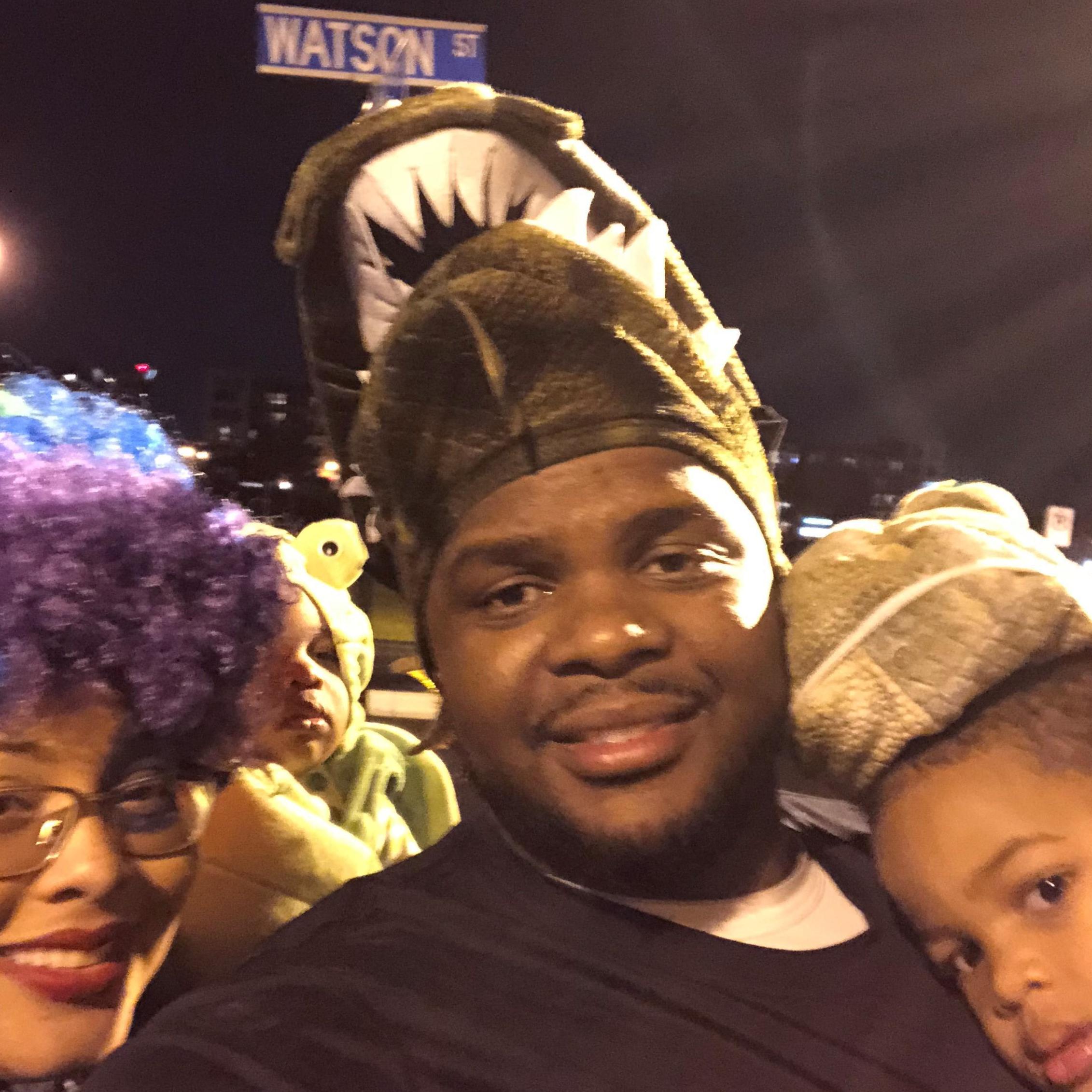 Halloween 2017 in Virginia! 
Can't help but to love the sign in the background!
WATSON ST