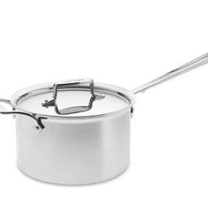 All-Clad d5 Stainless-Steel Saucepan, 4-Qt