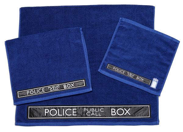 Doctor Who 3-Piece Bath Towel Set