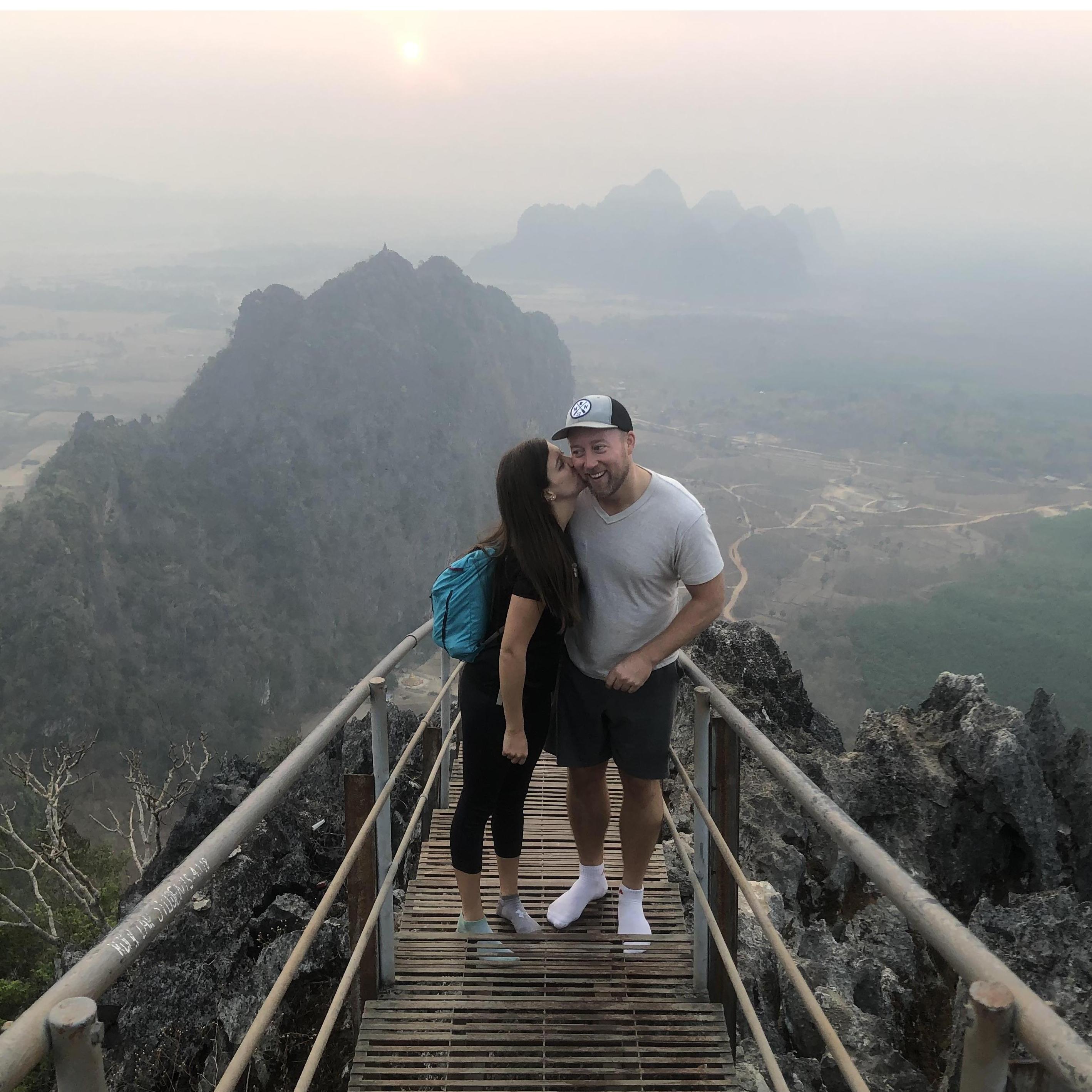 One of their favorite trips in Myanmar was to visit Hpa-An. They got back from their trip right before COVID began.