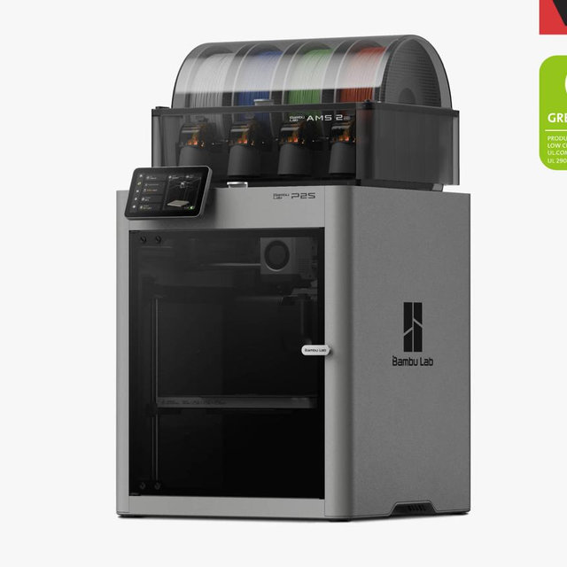 Bambu Lab - P2S AMS Combo 3D Printer - Gray