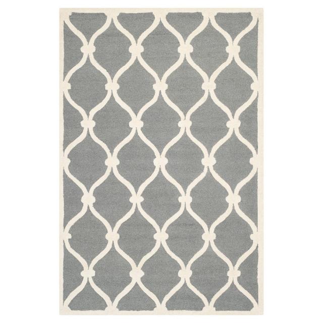 Safavieh Benson Area Rug - Dark Gray/Ivory (4'X6')