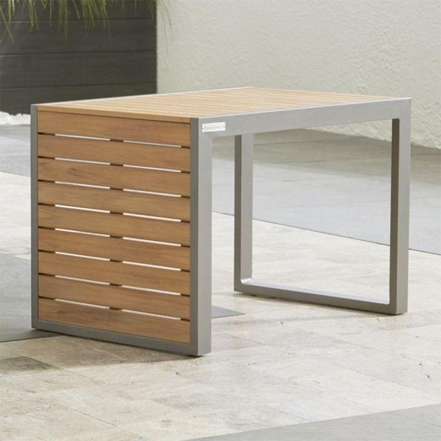 Alfresco Natural Side Table-Stool