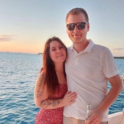 Cheesin on the water!