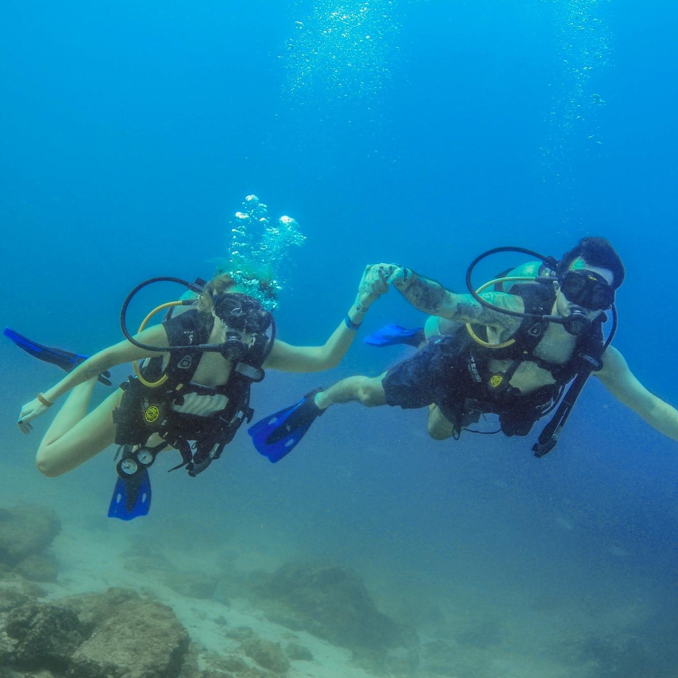 Scuba diving in Puerto Vallarta Mexico