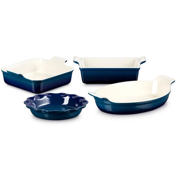 Heritage 4-Piece Bakeware Essentials Set - Agave