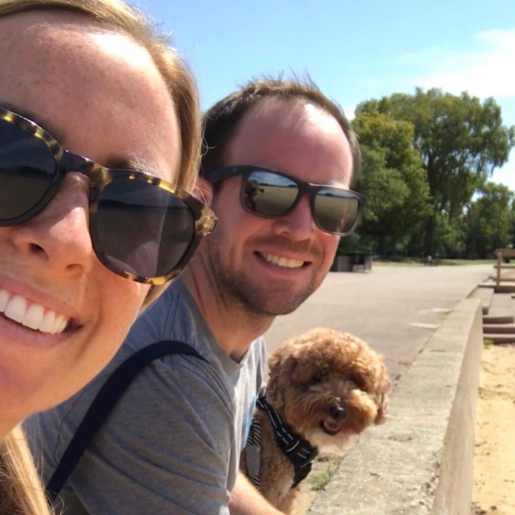 Visiting a state park with Duncan