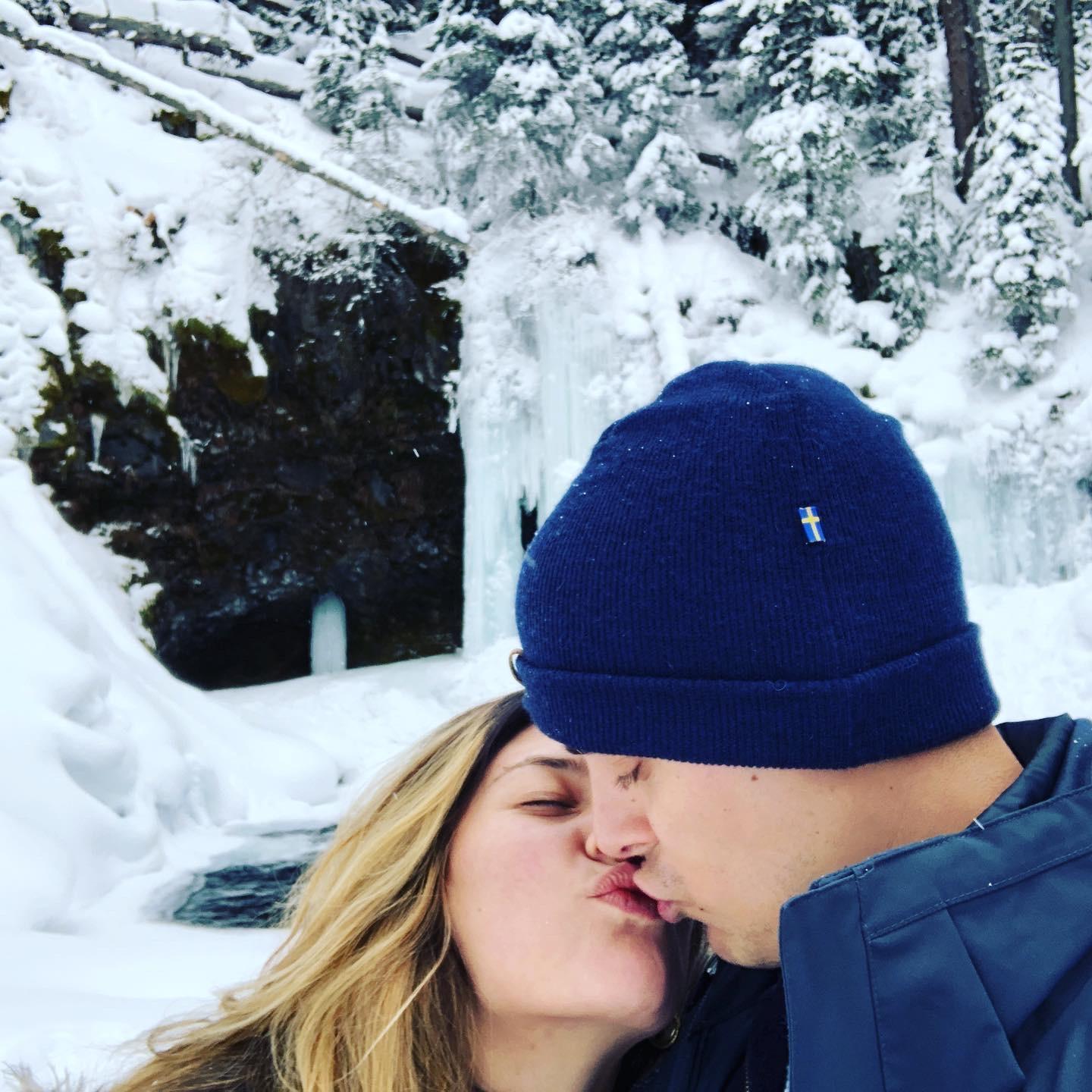 Frozen WaterFalls in Bozeman