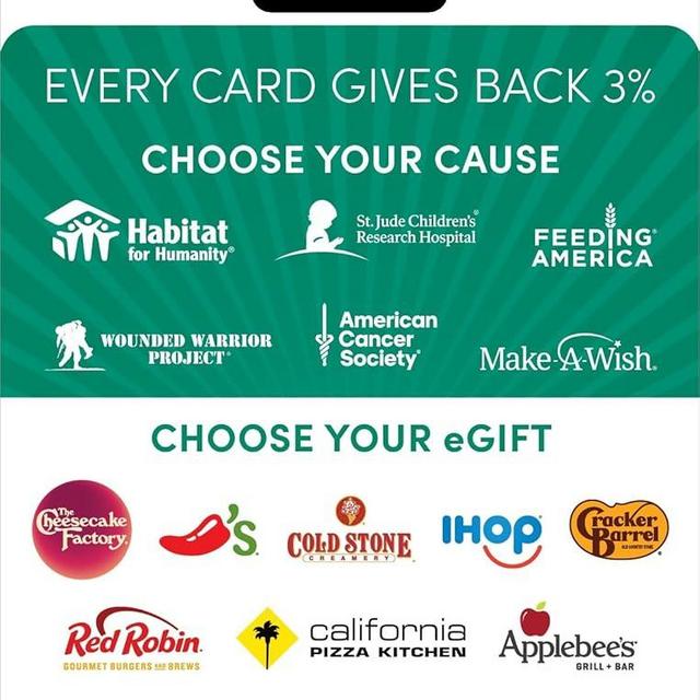 Giving Good Gratitude Gift Card
