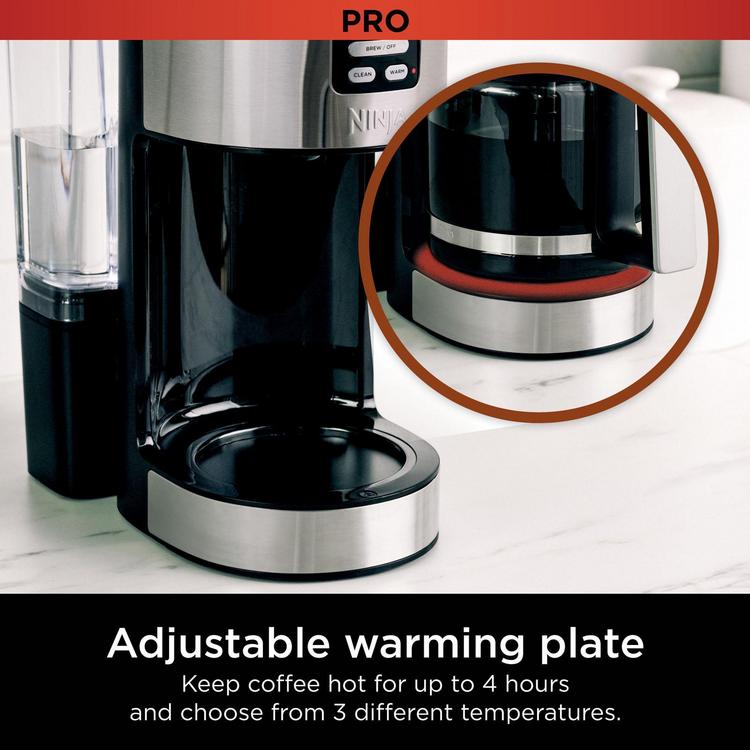 caffelatte  Ninja Programmable XL 14 Cup Coffee Maker PRO, Glass Carafe