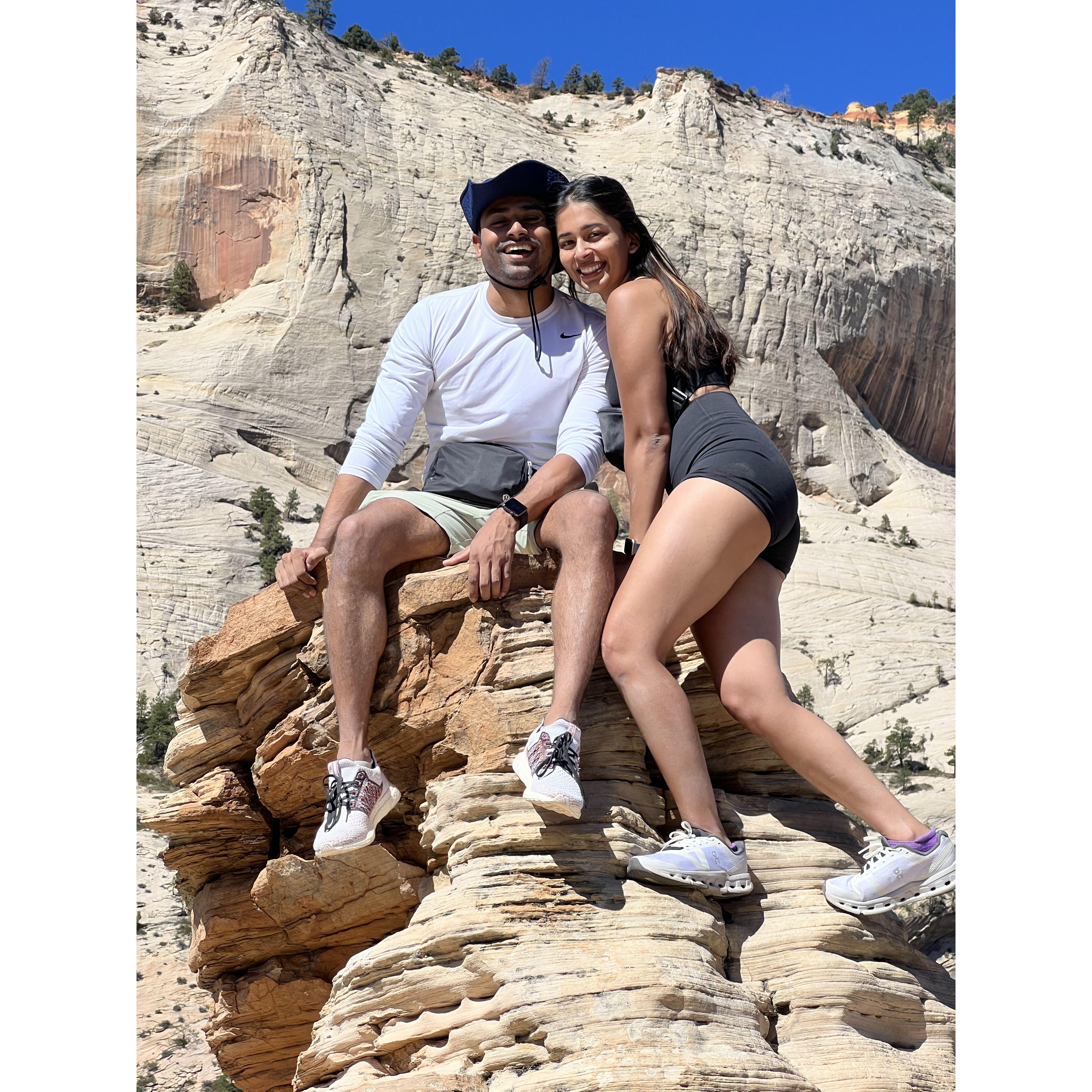 Angel's Landing in Zion NP
