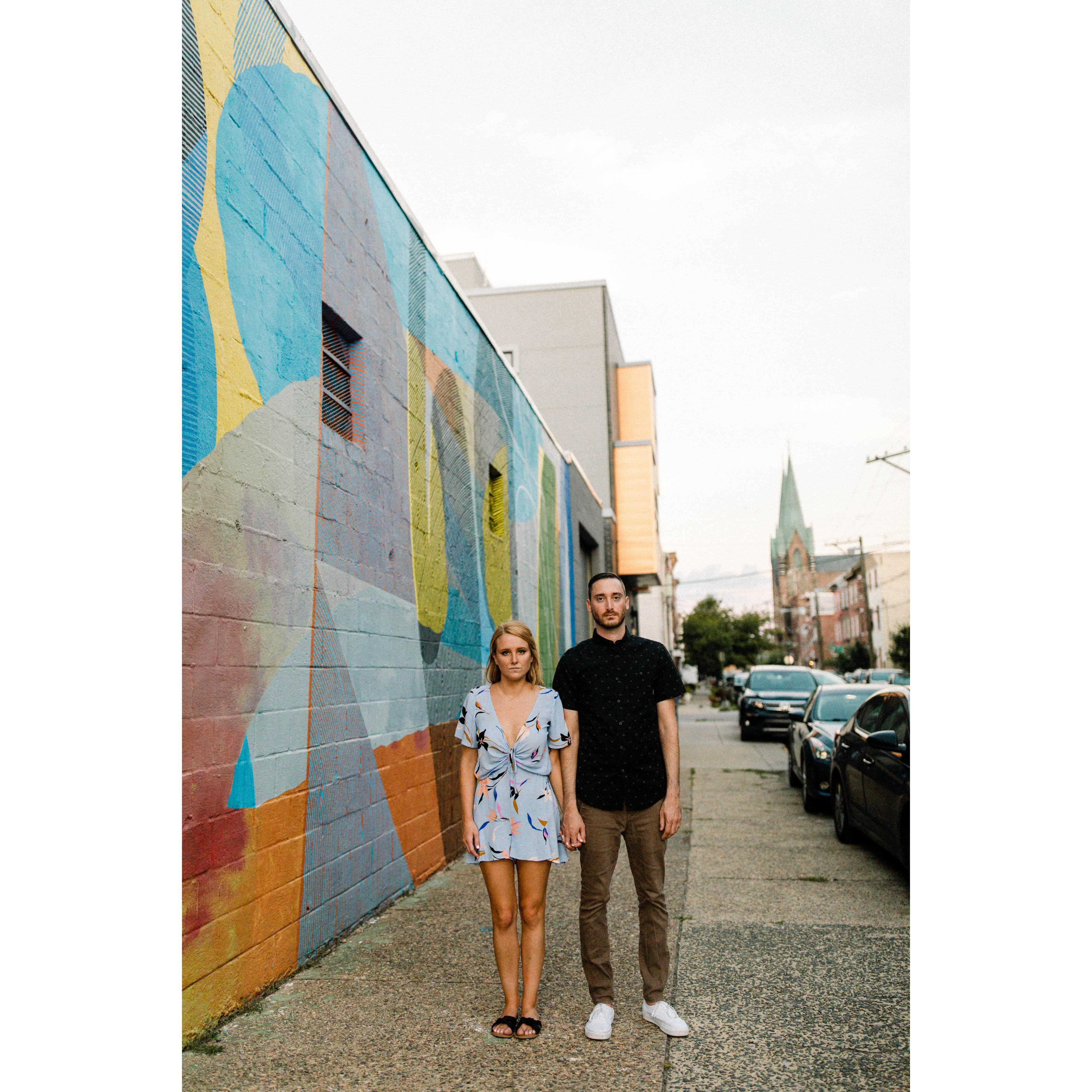 Fishtown Engagement Pictures 8/18/20