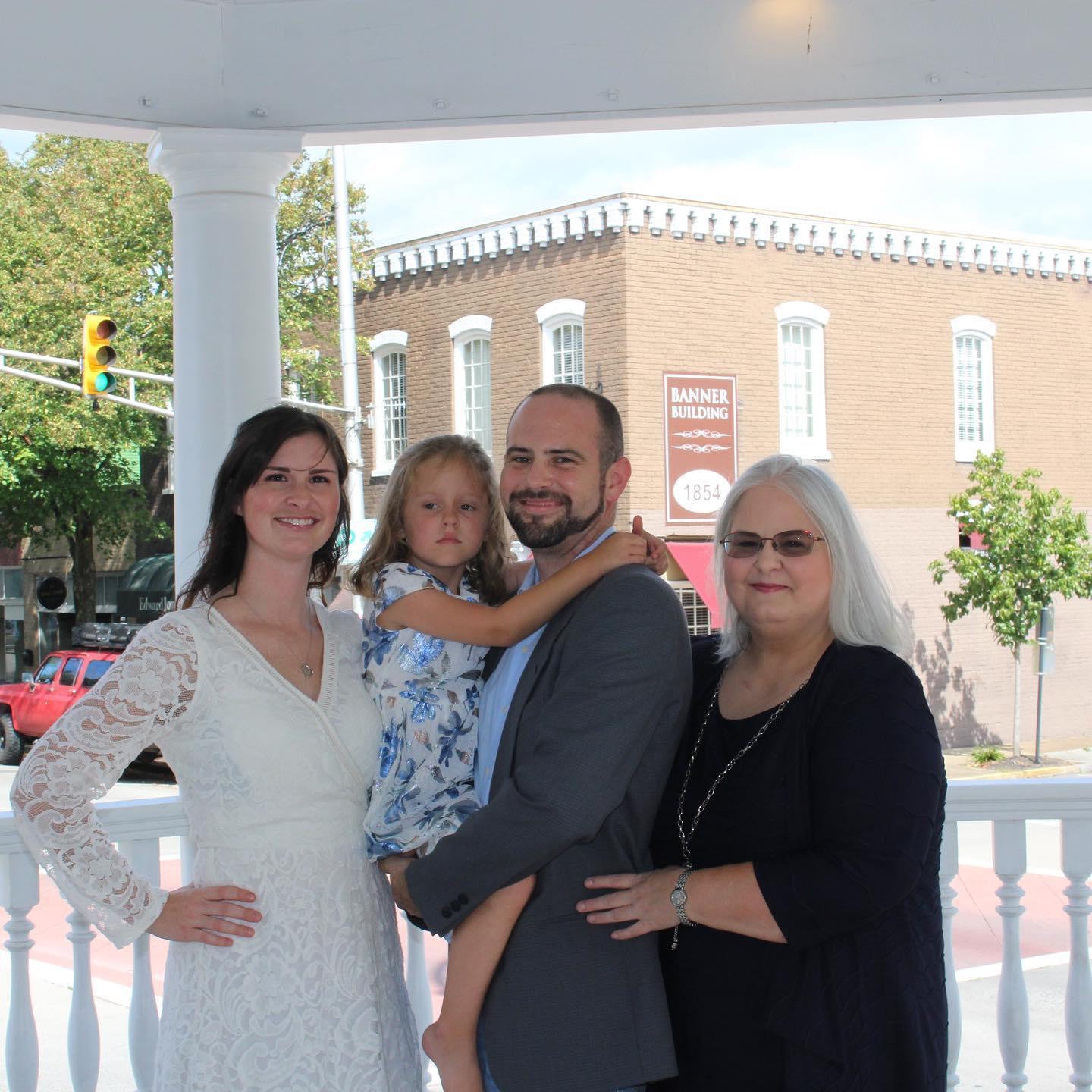 COVID Wedding 9.17.2020; Aaron's mom Amber