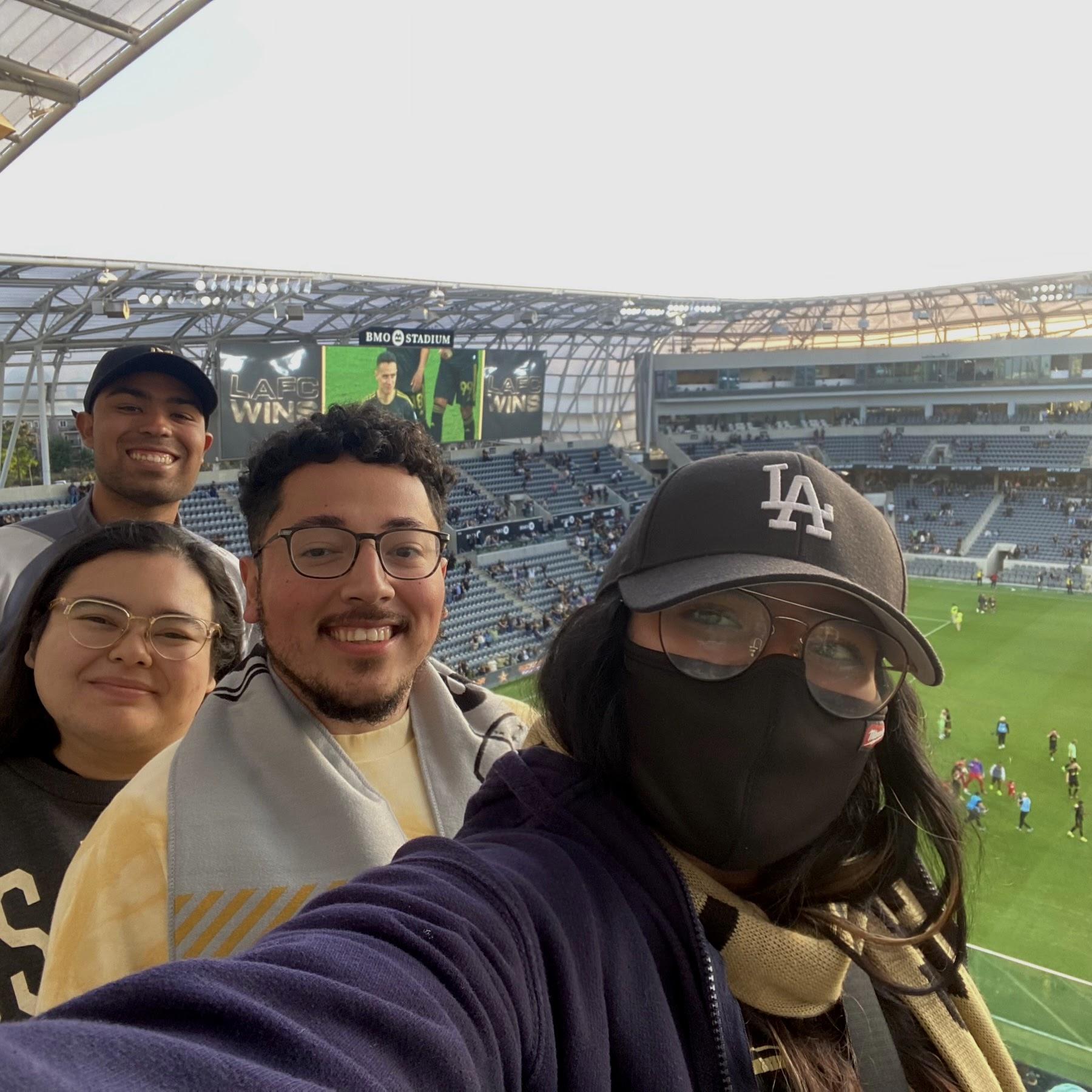 Went to our First LAFC game with Friends
