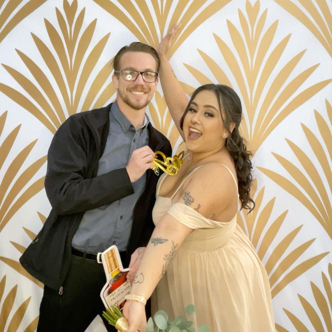 Again, we've been to a few weddings together lol
