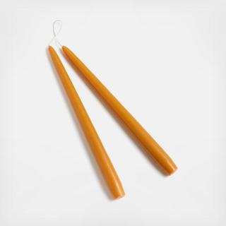 Dipped Taper Candle, Set of 2