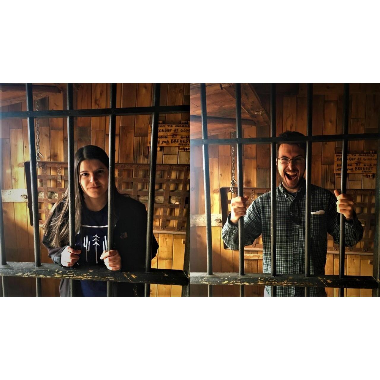 Goldfield Ghost Town Jail - December 2018
