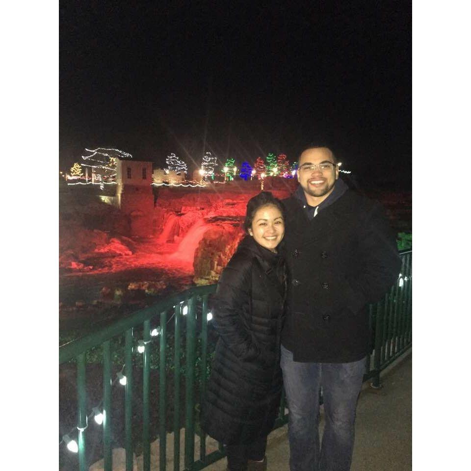 Circa to 2018. Our first photo together.