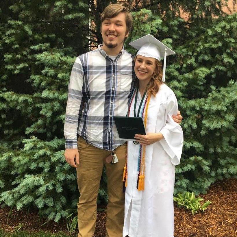 My graduation ceremony in 2018