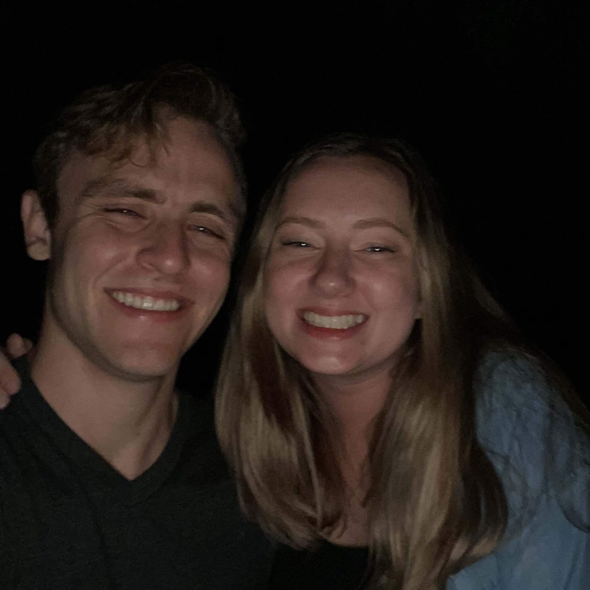 Our first picture together.