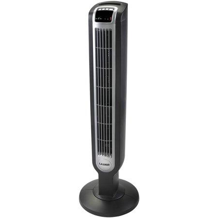 Lasko 36" Tower Fan with Remote Control in Black