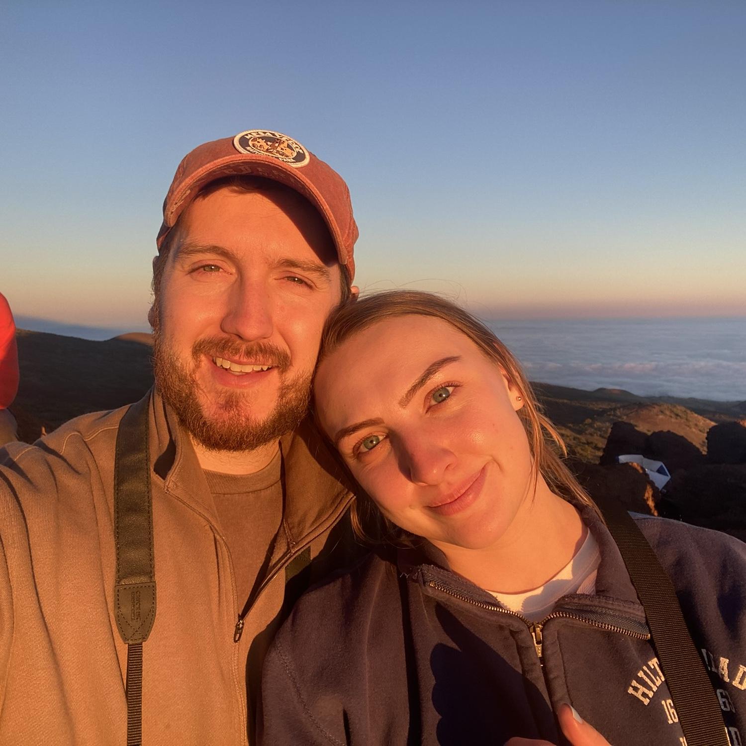 Sunset on Mauna Kea