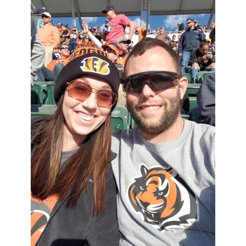 Our First Bengals game together!