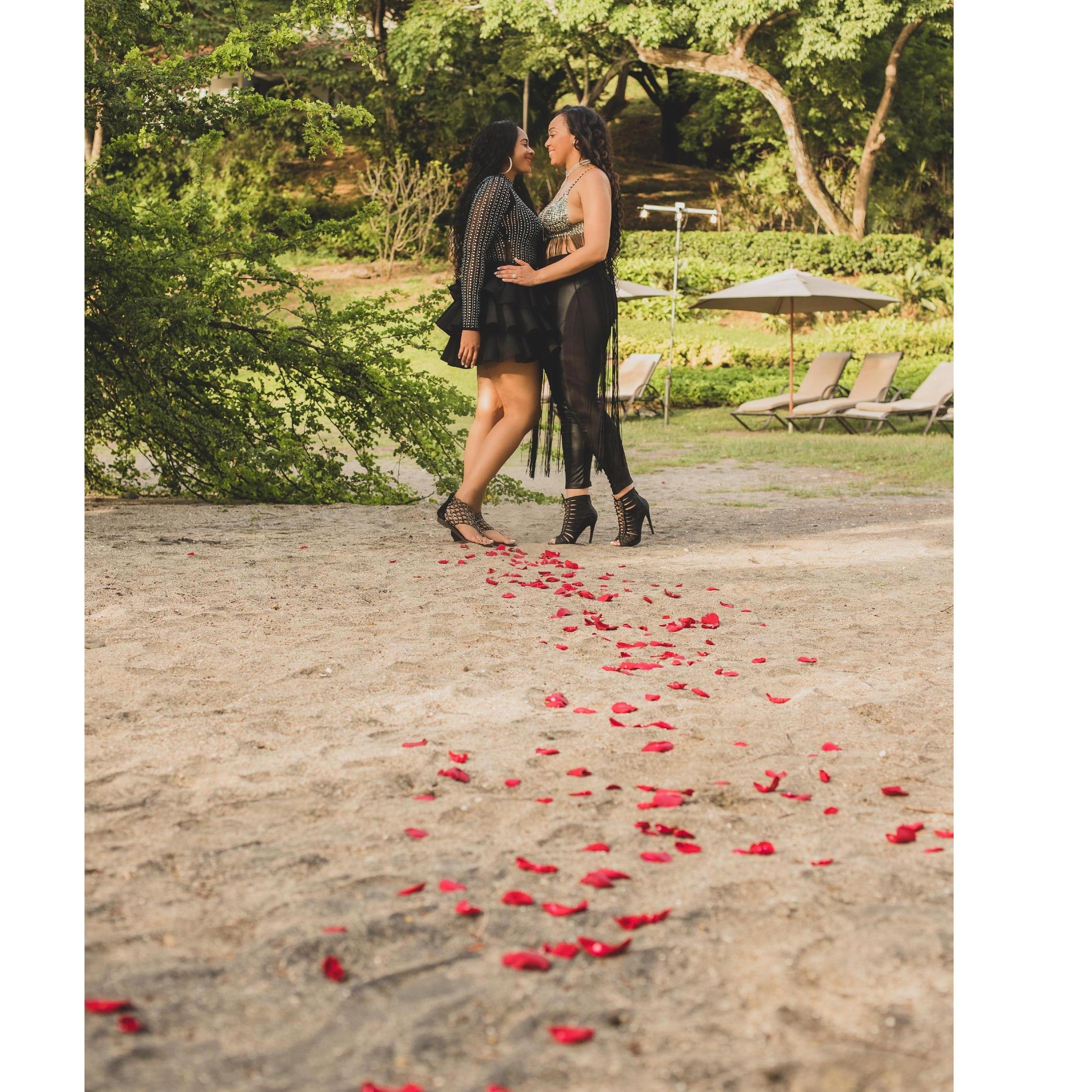 When she said yes