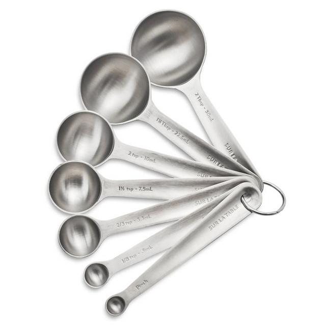 Sur La Table Odd-Size Measuring Spoons, Set of 7