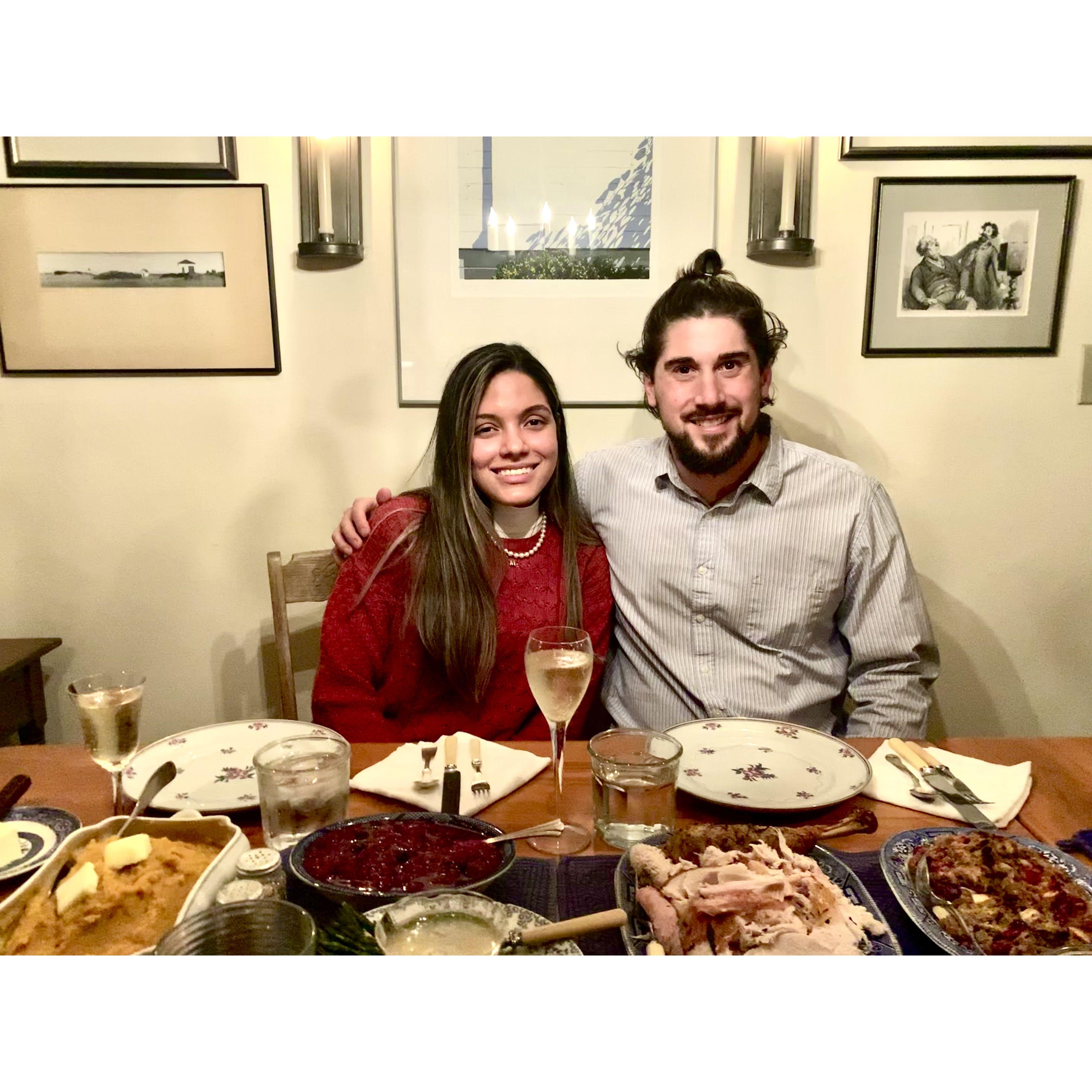 Our First thanksgiving together
