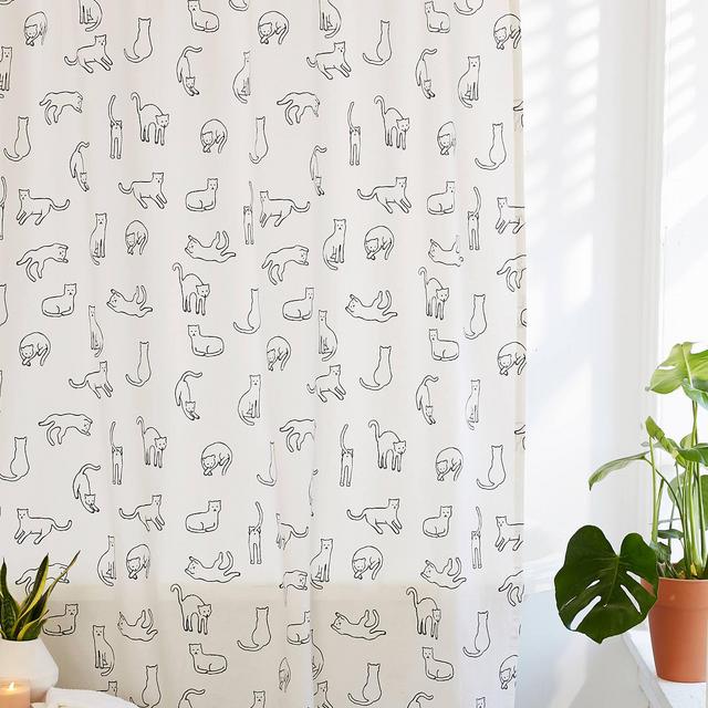 UO Cats Shower Curtain