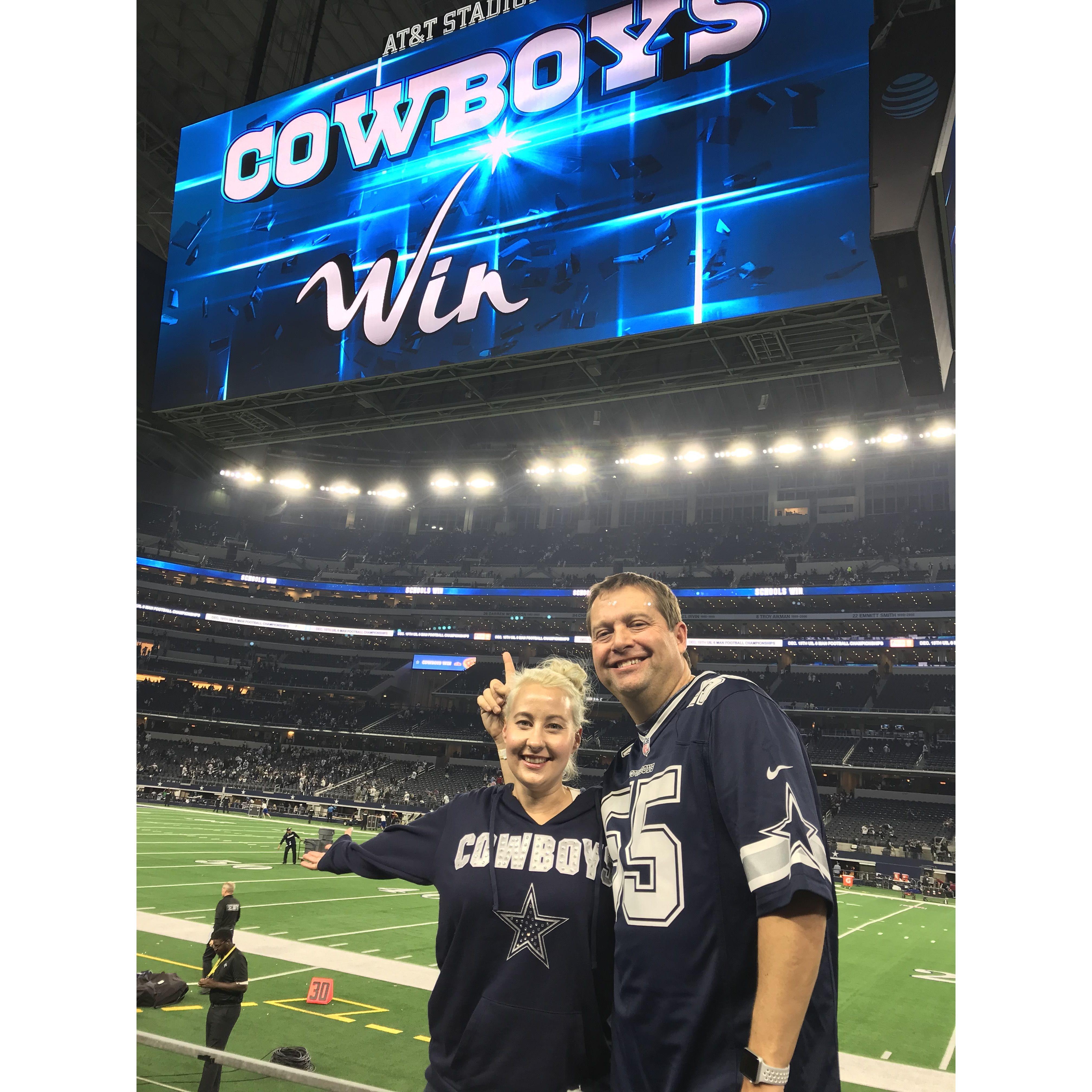 Cowboys Game in Arlington, TX December 2018