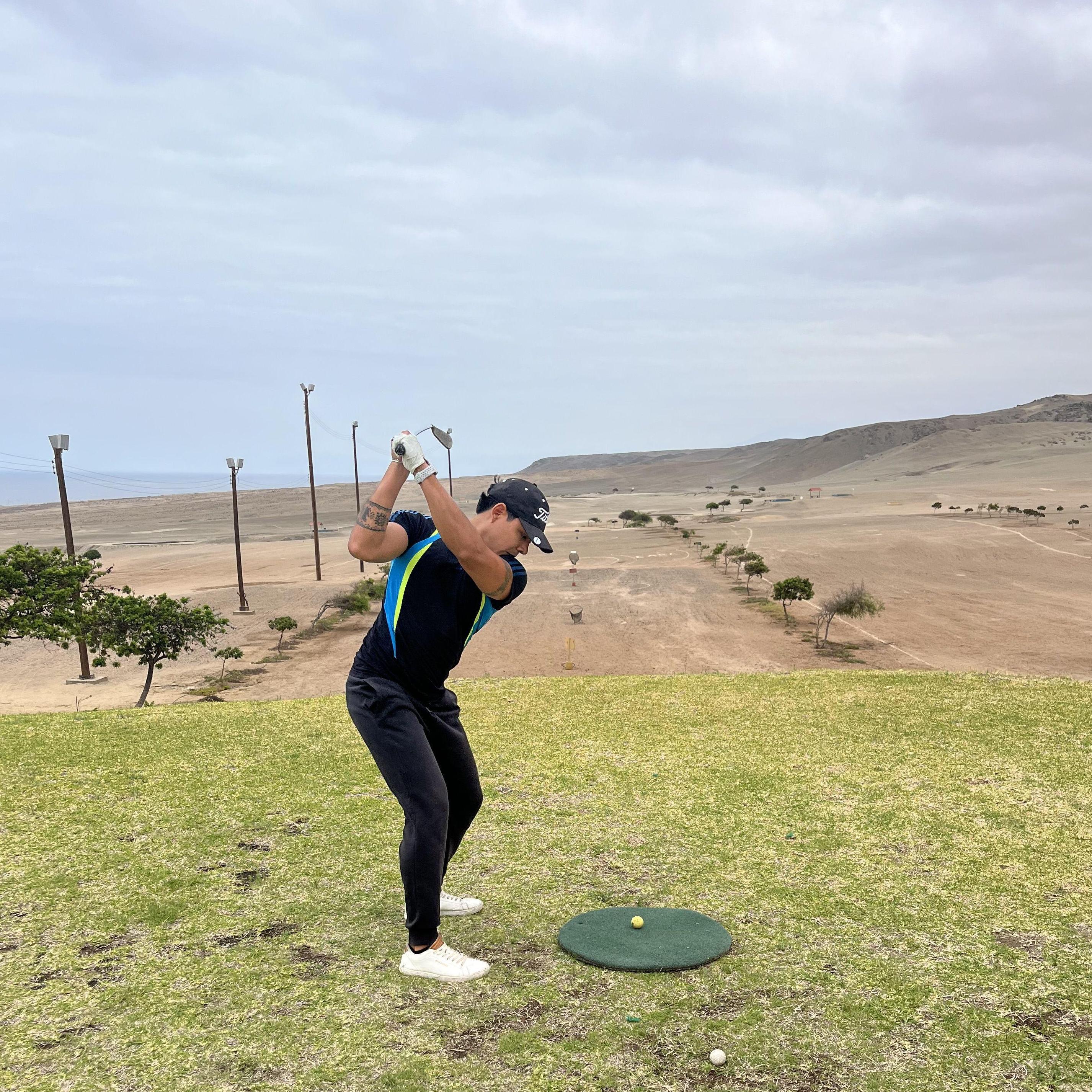 Golf in the dunes!