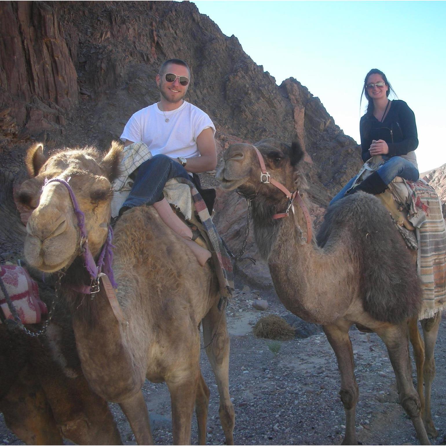 Summer spent the next year in Jerusalem, Aaron started work in Tel Aviv. Out first trip together was in Eilat (Southern tip of Israel)