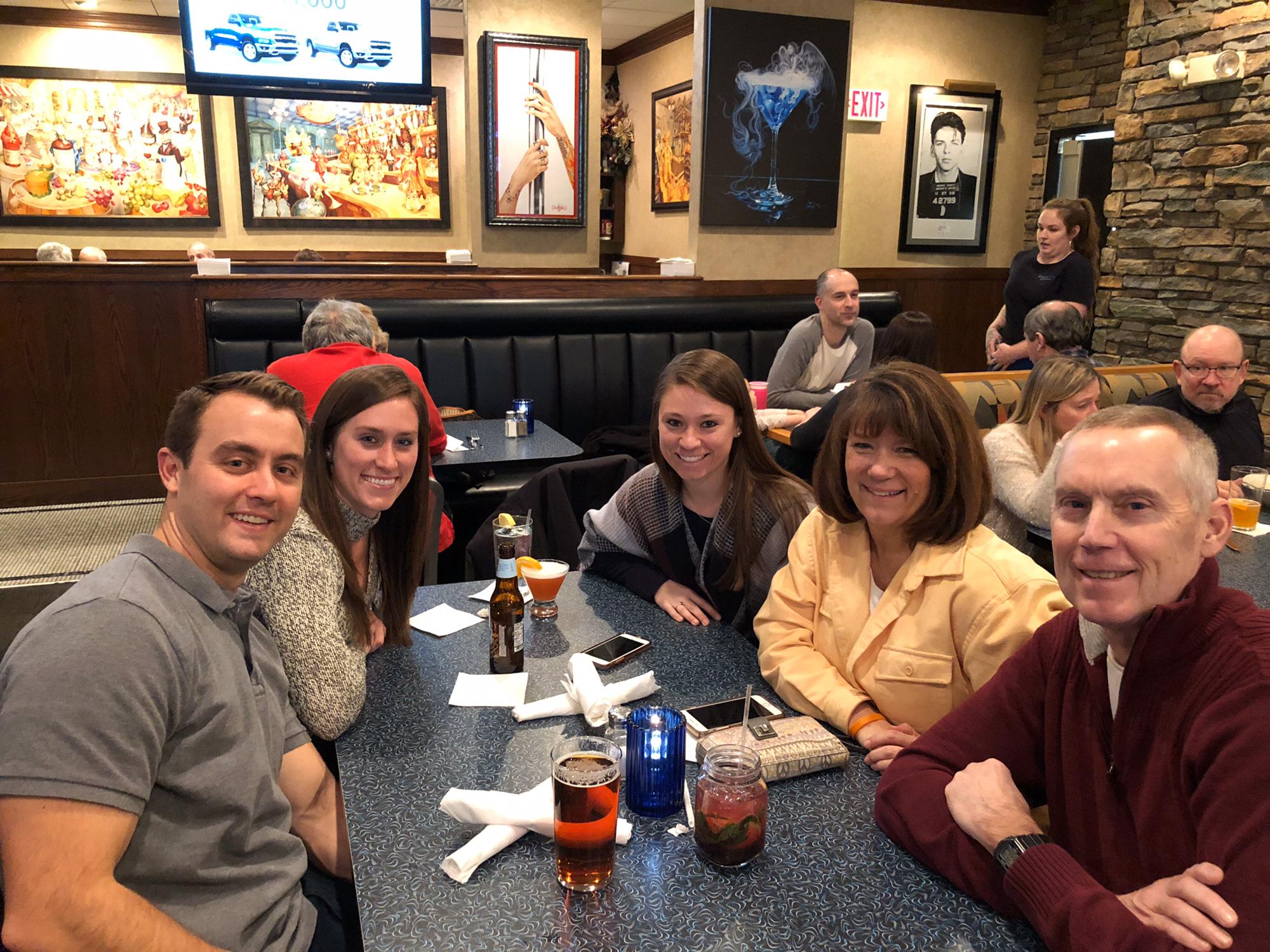 Mom Birthday Dinnner - January 2019