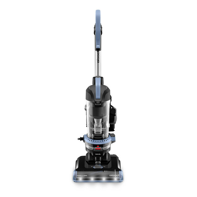 BISSELL CleanView Max Tangle-Free Rewind Upright Vacuum 4073 12" Cleaning Path Pet Hair Pick-Up Black