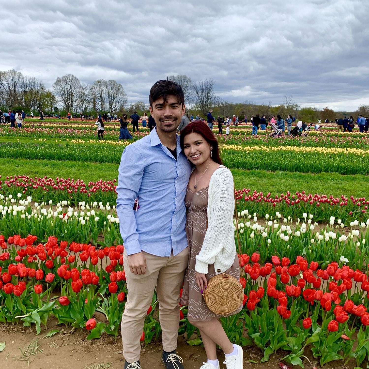 2021: Our First Date as a couple.