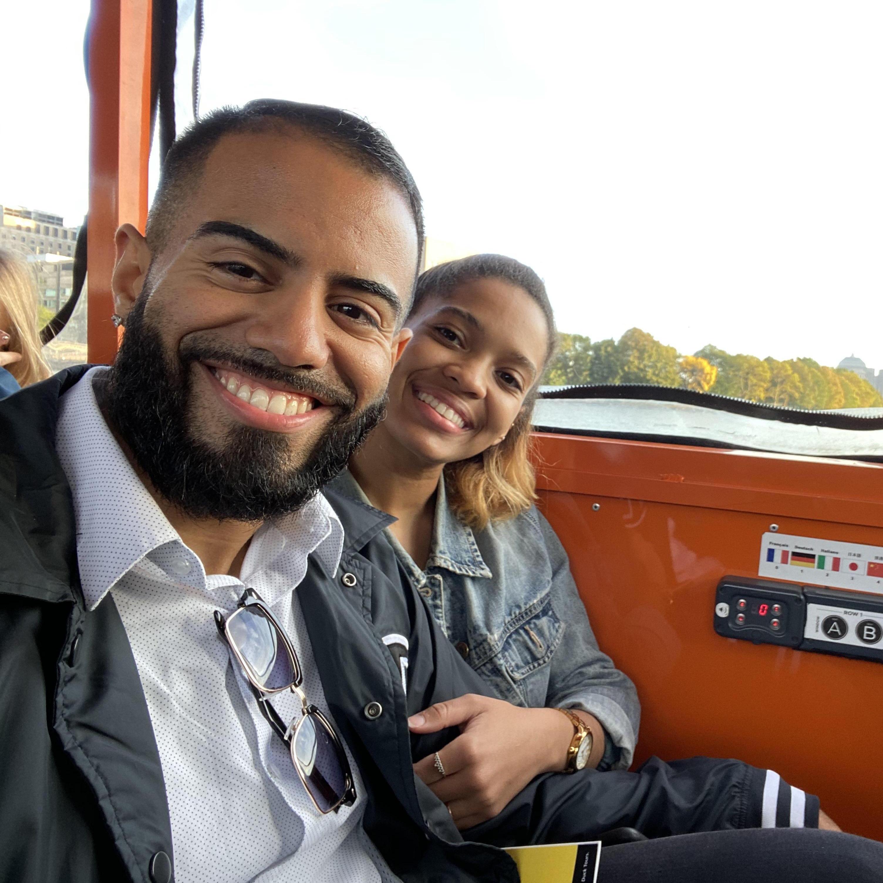 Jami's first duck tour. When she fell in love with Boston. She was already in love with Alex ;)