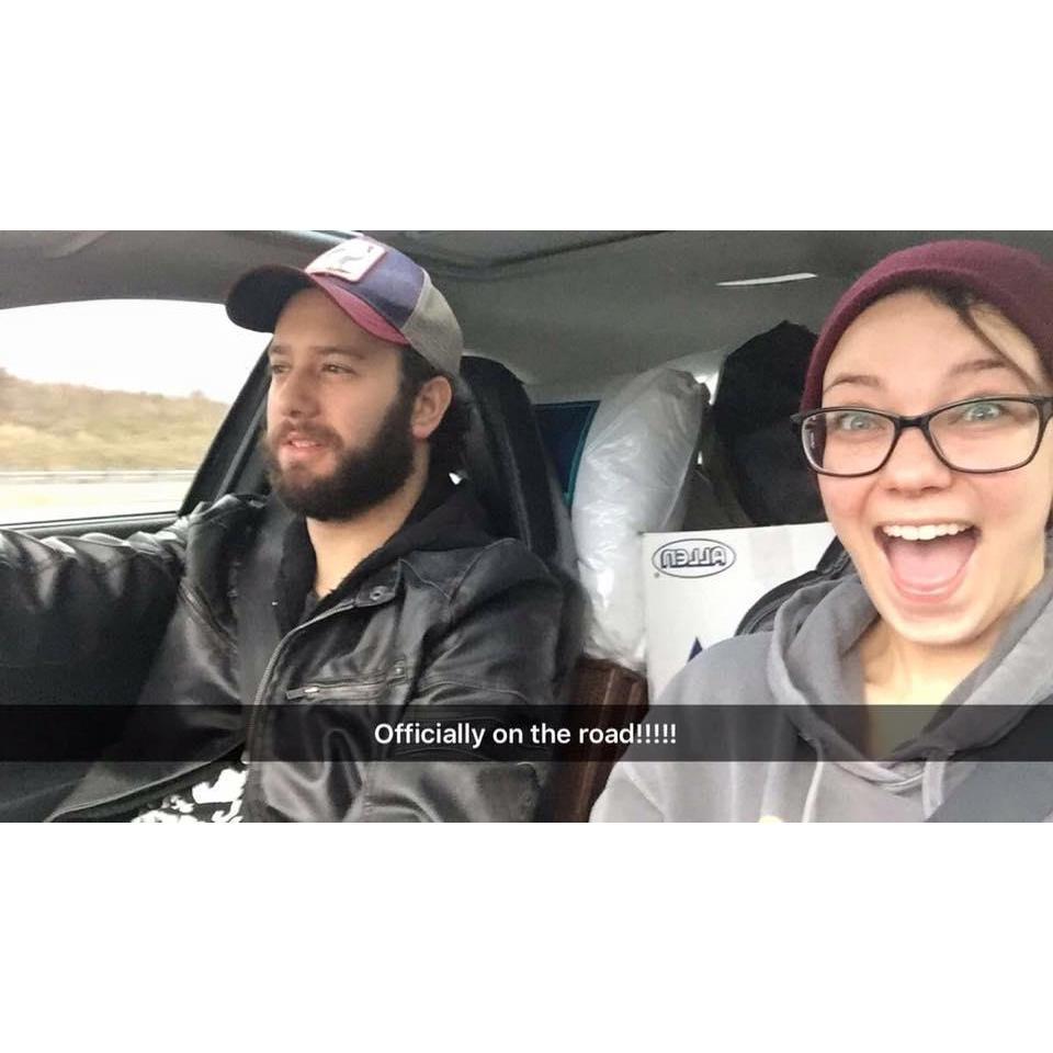 Taking the plunge; it's time for Ashley's Big Move! January 1, 2016.