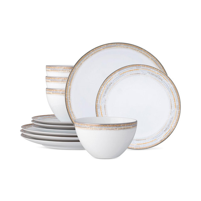Noritake Raylan 12-Piece Dinnerware Set, Service For 4