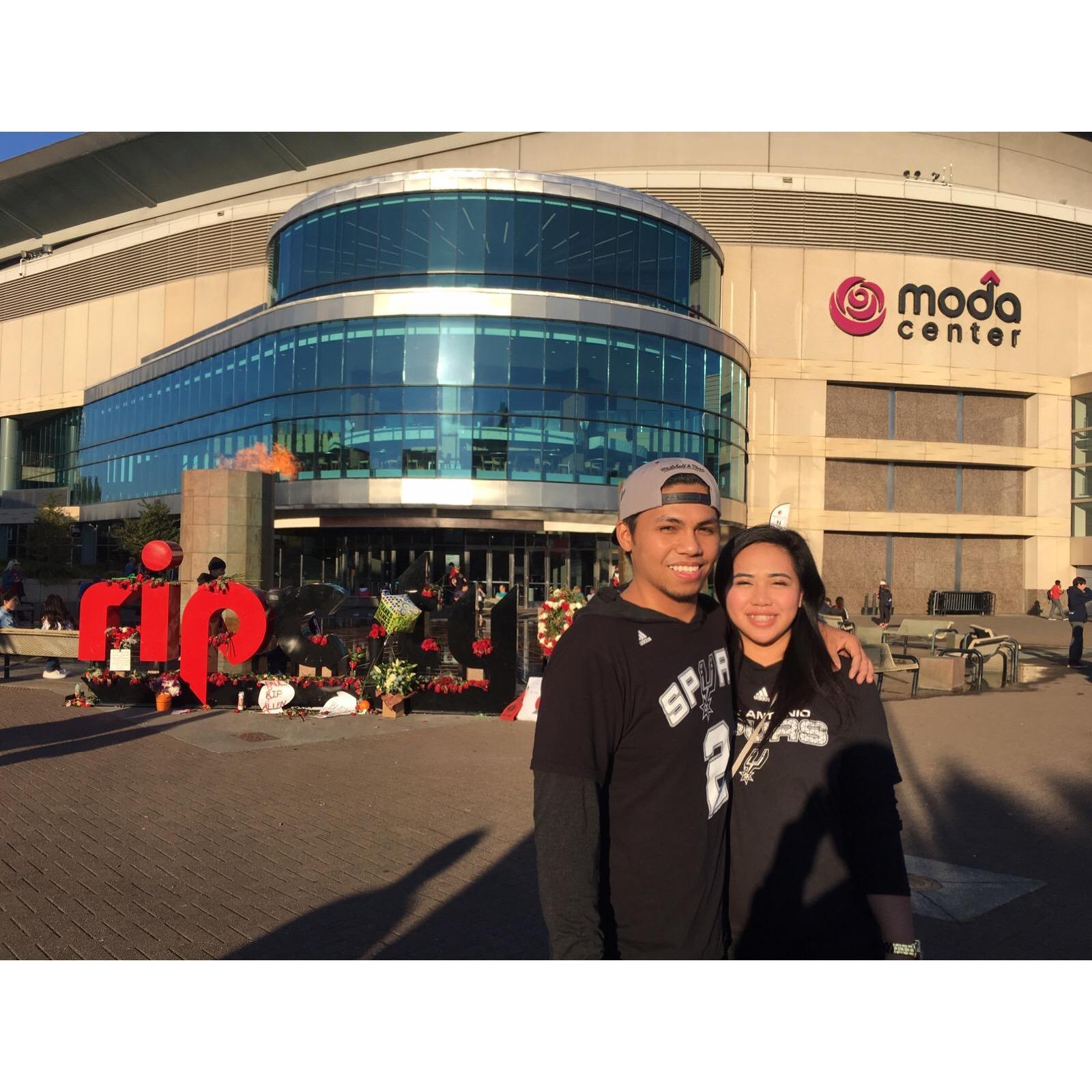Our first ever US visit.